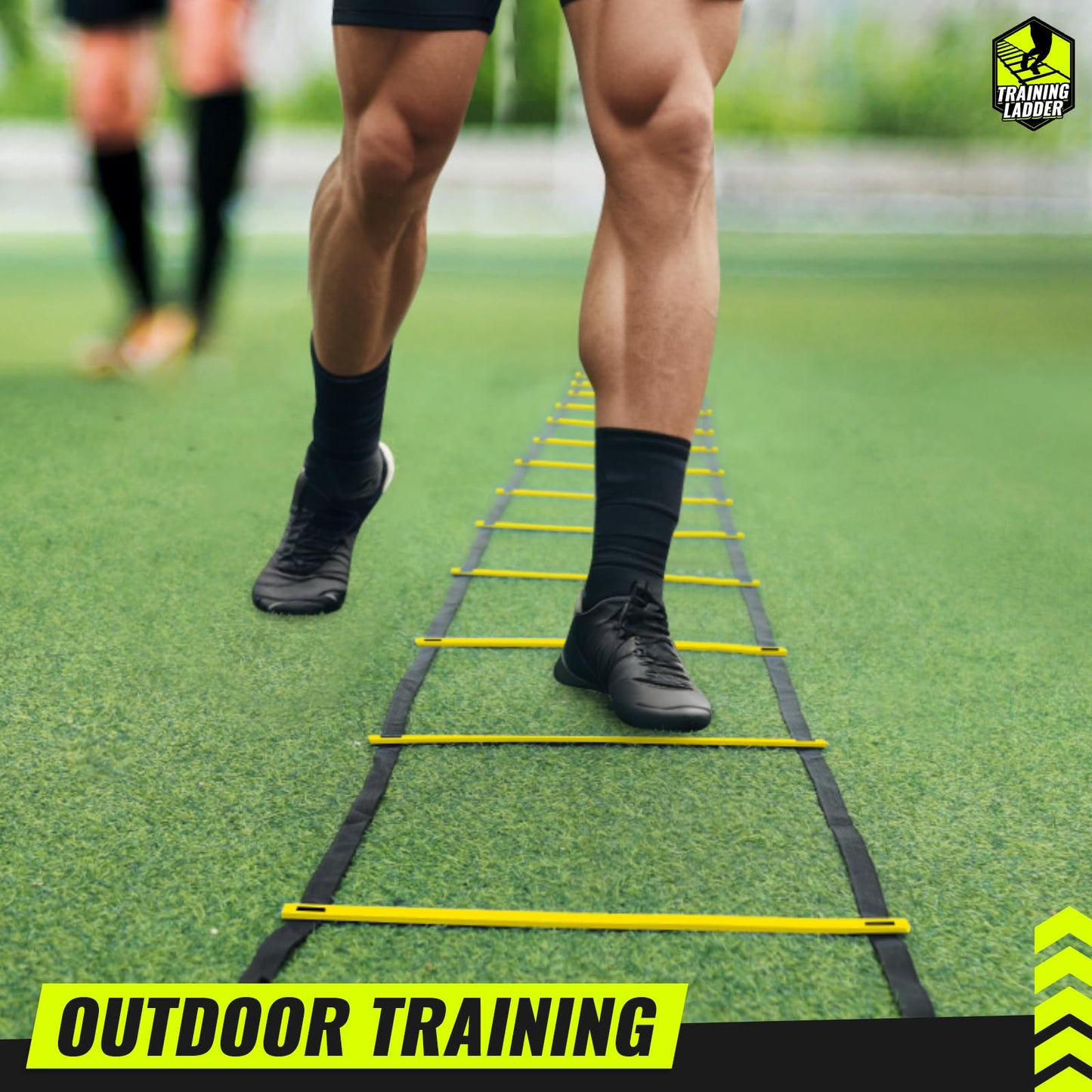 Teenitor 13 Rung Agility Ladder Speed Ladder Training Ladder for Soccer, Speed, Football Fitness Feet Training Carry Bag Agility Training Equipment, Workout Ladder, Sports Agility Ladders