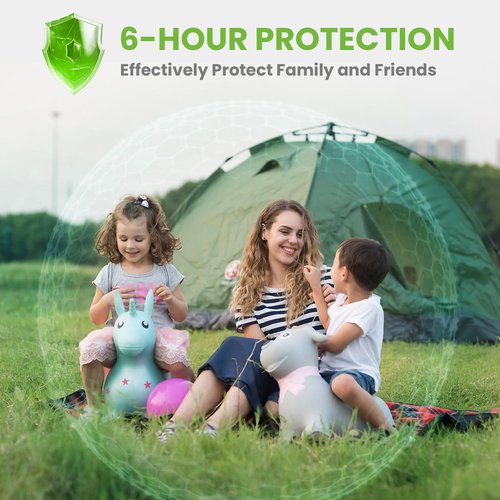 Mosquito Repellent Spray for Body, Made with Plant Essential Oils,Insect Spray Natural Bug Repellent for Skin DEET-Free Travel Size 2Fl Oz (2 Pack)