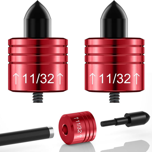 2PCS Crossbow Decocking Bolts - Universal Fit Hunting Crossbow Accessories & Bolt Release Tips for Recurve & Compound Bows