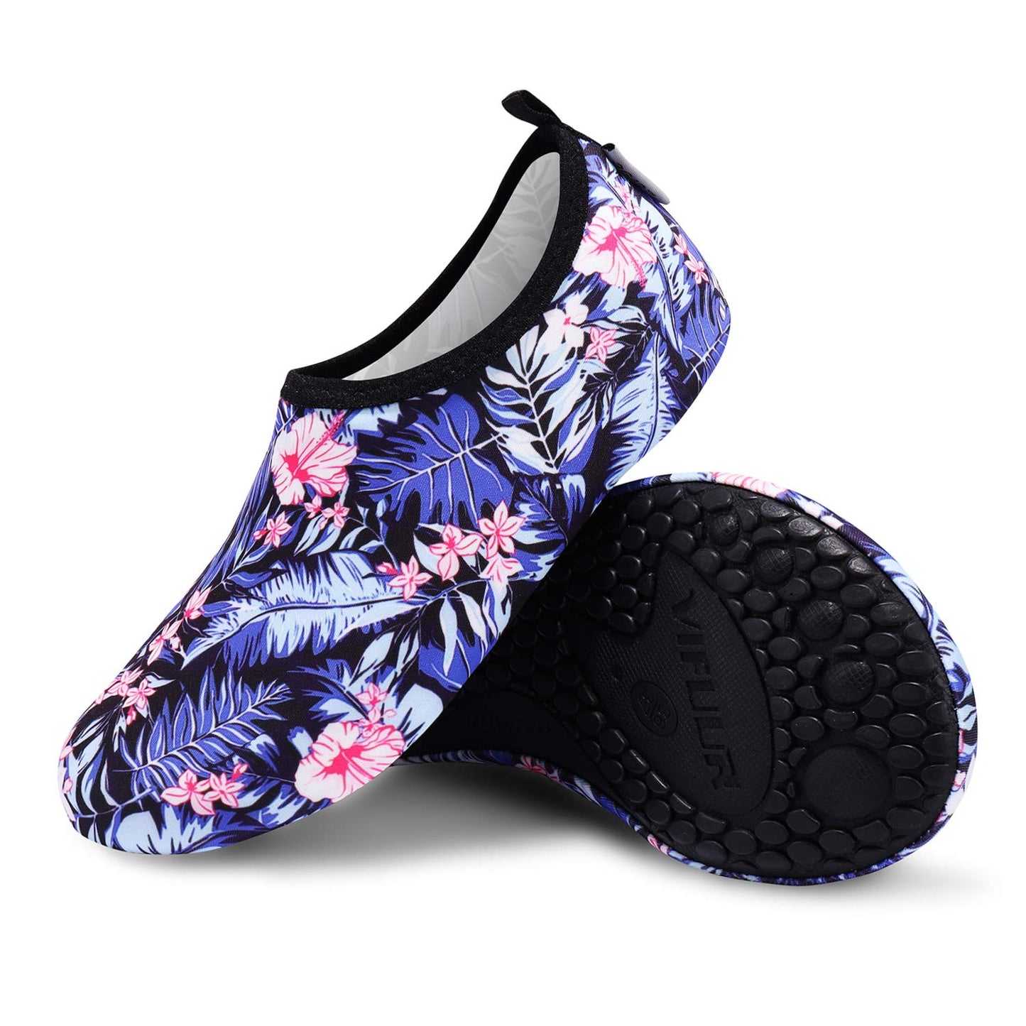 VIFUUR Water Sports Unisex Shoes Blue/Leaf - 9-10 W US / 7.5-8.5 M US (40-41)