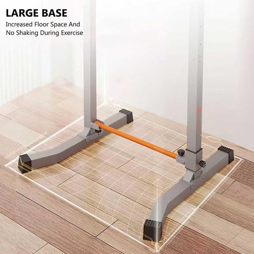 CMKHGU Fitness Tower, Multi-Function Pull-up Station Foldable Pull Up Bar Station Workout Equipment Height Adjustable for Home Gym Full Body Strength Training Max Load1100lbs