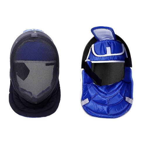 Boobysuu Armoury HEMA Helmet-Fencing Coach Professional Mask, Detachable Comfort Sports Protection, CE Certified 350N Certified National Grade Masque, Fencing Protective Gear for Apparatus Training,M