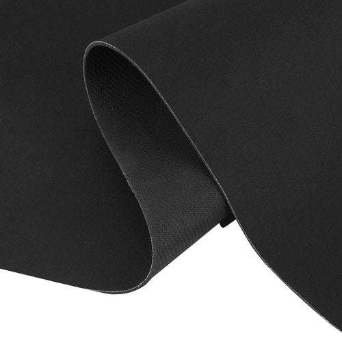 Ellipse Leg Exerciser Mat, 24x15 inch Non-Slip Workout Mat for Under Desk Elliptical Machines Durable Rubber Exercise Equipment Foot Pedal for Office Home Floor Protection