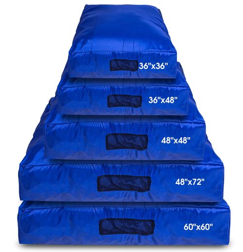 Foamma Crash Pad ??(48?™â€?X 48?™â€? (4 Ft X 4 Ft) ??Sensory Crash Pad with Foam Blocks for Autistic Kids, Soft Fabric & Washable Cover ??Ideal for Kids and Adults to Jump, Play, or Relax