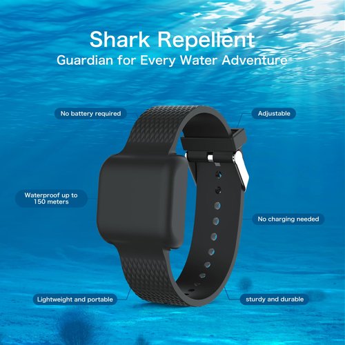 Fathers Day Gifts, Shark Repellent Deterrent Bracelet with Magnet for Surfing, Diving, Snorkeling, Swiming and Other Ocean Sports