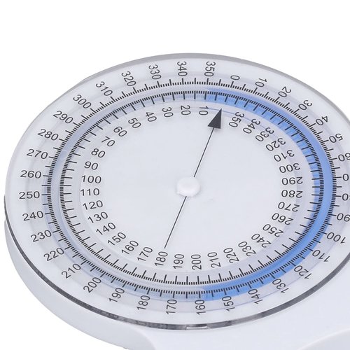PerGar Inclinometer Gauge for Physical Therapy Non Leak Bubble Accurate Measurements for Students Professionals Your Professional Physical Therapy Aid (Blue)
