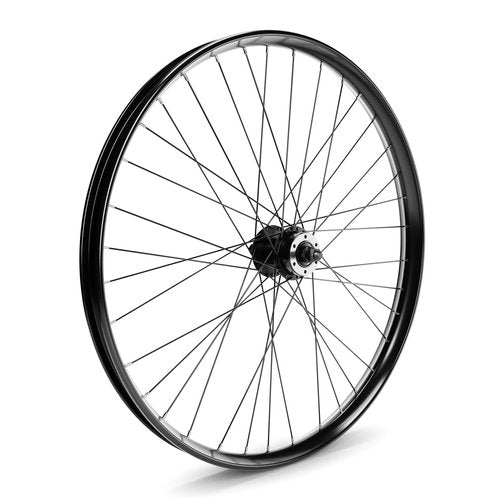 BBR Tuning Heavy Duty 12 Gauge 26Inch x 1.25 Inch Front Bike Rim - Bicycle Wheel - Mountain Bicicleta - Disc Brake Ready - Black