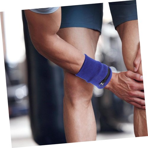 GALPADA 6Pcs Zipper Wrist Wallets for Men Women Sweat Absorbing Sports Wristbands Pocket for Keys Running Walking Tennis Hiking Gym Activities