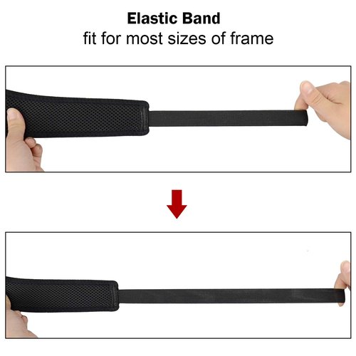 Thinvik 1-Pack Bike Frame Sweat Guard Sweat Absorbs Prevent Bicycle from Corrosion for Bicycle Trainer Indoor Cycling Training