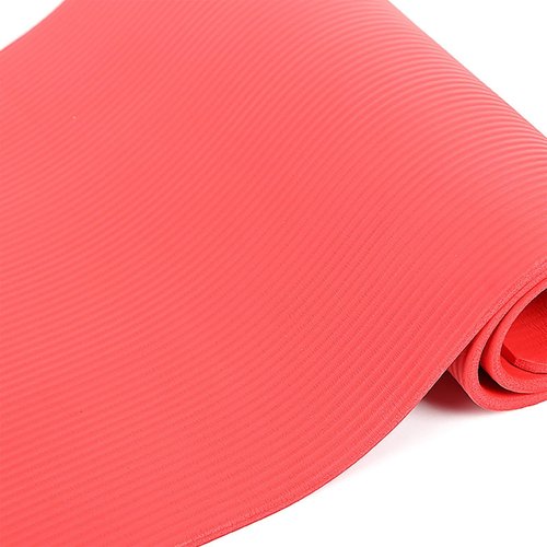 Yoga Mat Thick 1/5" Thick Non Slip Anti-Tear High Density Exercise Mat with Carrying Strap Large Yoga Mat for Floor, Gym, Fitness, Pilates, Stretching, Home Yoga, Workouts