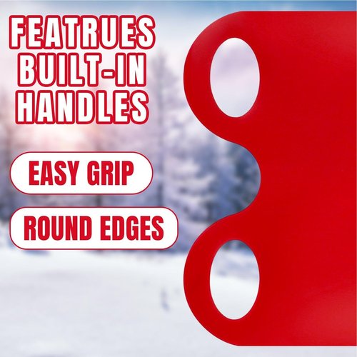 Roll Up Sled - Snow Sledge Toboggans Sled | Kids Snow Sled | Snow Sledge Toboggans Sleigh Sled | Snow Ice Play Winter Toys with Handles for Kids | Flexible High-Speed Roll Up Carpet Sledge