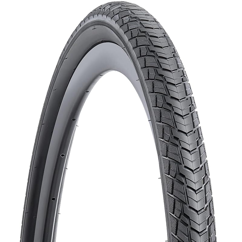 YunSCM 700x35C Bike Tires - 2Pcs 700C 37-622 Gravel Road Tire, Black01