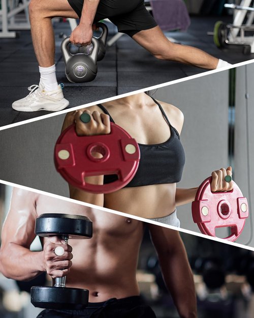 OFFHU Weight Lifting Grips for Weight Training ??Non-Slip Gym Hand Grips for Workout, Workout Grips for Strength Training, Weight Grips for Women & Men (Green)