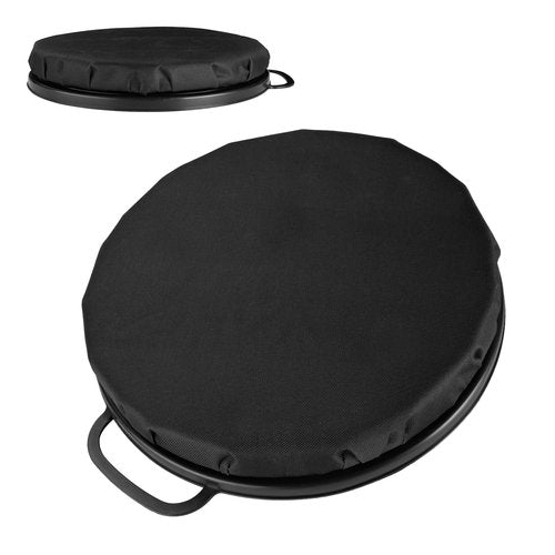 Thickened 5 Gallon Bucket Seat Lid 360 Degree Swivel Bucket Lid with Padded Top 3.74 Inch Thick Spin Ice Fishing Seat Cushion for Hunting Fishing Gardening Camping (camouflage)