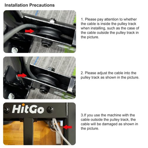 HitGo Foldable Stair Stepper Machine - Vertical Stair Climber for Home Gym, Full-Body Cardio Workout Equipment with Adjustable Handlebar & Pedals, Extended Step Range Design