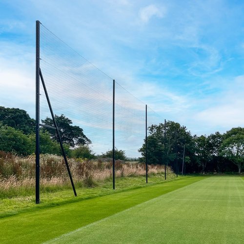 Removable Alu80 Ball Stop System Posts [3 Sizes] | Aluminium Post for Ball Stop Netting | Single Post Only | Fence Post for Multi-Sport Ball Stop System (20ft (6m))