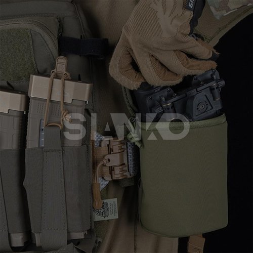SIANKO NVG Tactical Storage Pouch,Molle Binocular Admin Organizer Bag,Multifunction Military Outdoor Airsoft Paintball Hunting Gear Vest Belt Attachments (CP/BK)