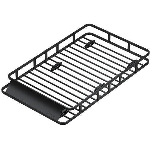 HongTaok 64" x 39" x 6" Cargo Roof Rack, Universal Rust-Proof Roof Basket for SUV, Heavy Duty Steel Rooftop Cargo Carrier, Car Top Luggage Holder 150LBS Capasity, Easy Assembly, Black