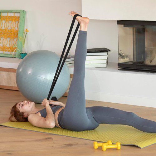 Black Yoga Mat Straps, Yoga Strap for Carrying Mat Multi-purpose Yoga Mat Holder Sling Adjustable Straps Yoga Mat Holder Sling for Most Size Mats (Yoga Mat Not Included)