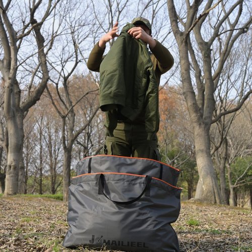 JOMAILIEEL Smell Proof Hunting Duffle Bag 120L,Triple-Layer Odor Control Travel Gear Bag with Waterproof Zipper, Tear Resistant Oxford Fabric,Scent Free Bag for Hunting Clothes and Accessories