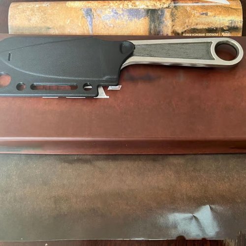 knidist 1119 Small Fixed Blade Knife, Wrench Fixed 3 in Blade, Fixeds Blades Knifes with Sheath, Small Pocket Tactical Fixeds Blades Knife, Full Tang Knifes with Sheath