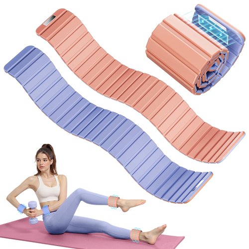 Lxlivn Stackable Magnetic Ankle and Wrist Weights for Women and Man, Adjustable Wearable Weights for Jogging, Swimming, Cardio, Yoga, Barre, Pilates,Wrist Weights & Ankle Weights Set of 2 (1LB Each)