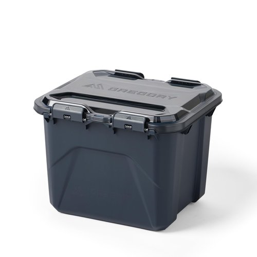 Gregory Alpaca 50L Waterproof Gear Organization/Camping Gear Box with Transparent Removeable Lid, Slate Blue