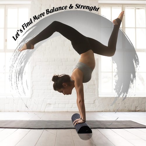Yes4All High Density Half Round Foam Roller for Yoga, Half Circle Foam Roller for Back, Calf & Spine, 12", 18", 24", 36"