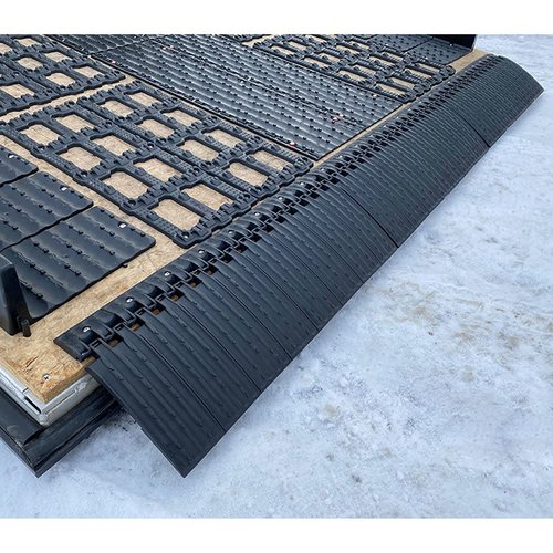 Caliber Edge Glides Trailer Ramp Edge Protectors – Smooth Ground-to-Ramp Transition – Edge Glides 2.0, 4-Piece Kit
