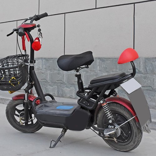 WEISUYUUS Durability Children Bike Seats Backrest Electric Bicycles Comfortable Backrest for Comfortable Cycling Experiences