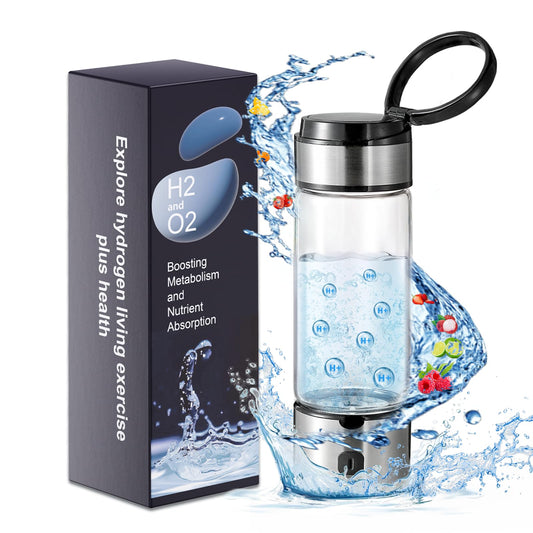 Hydrogen Water Bottle Generator, Hydrogenated Water Bottle with SPE PEM Tech, Portable Hydrogen Water Machine, Hydrogen Bottle, Ionized Hydrogen Water