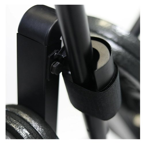 CAP Barbell Vertical Standard Weight Plate Tree Rack with Barbell Storage