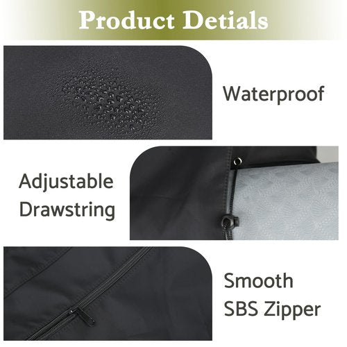 YOJOB Yoga Mat Bag Yoga Bag with Yoga Mat Carrier Carryall Shoulder Bag Reversible Tote Bag for Pilates,Office, Travel, Workout,Beach and Gym (Black)