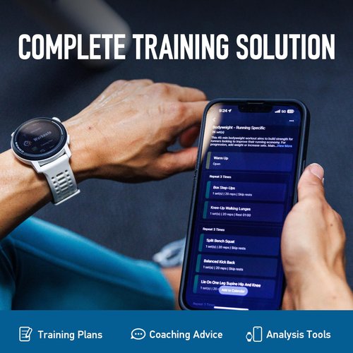 COROS PACE 3 GPS Sport Watch ?“Lightweight, Comfortable Running Watch, 17-Day Battery Life, Accurate GPS, Heart Rate Monitor, Navigation, Sleep Tracking, Training Plan, Run, Bike, and Ski-Chalk Nylon