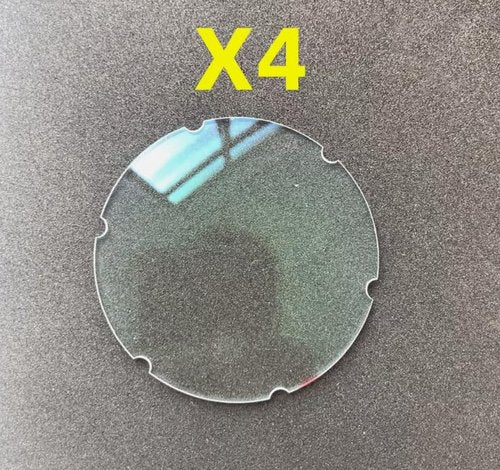 Cuoyuqie 1 pcs 4X 6X 8X Archery Sight Lens Compound Bow 1 Pin Scope Magnifier Lens Shooting (X4 1pcs)