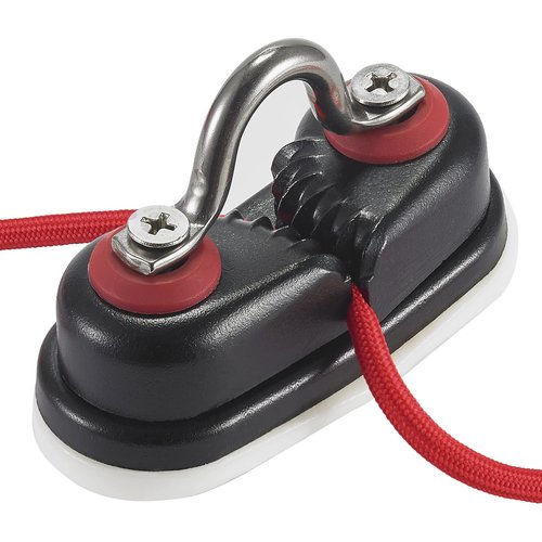 GANGUOLA Cam Cleat, Rope Cleat, Ball Bearing Fast Entry Cam Cleat for Line Sizes Upto 5/8-Inch, Aluminum, Sailing Sailboat Kayak Canoe Dinghy Accessories