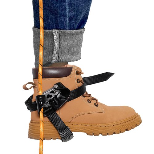 Foot Ascender Riser, The Foot Ascender for Mountaineering, Rock Climbing, Tree Climbing, Indoor and Outdoor Rock Climbing, Sturdy and Durable, Left Foot Ascender