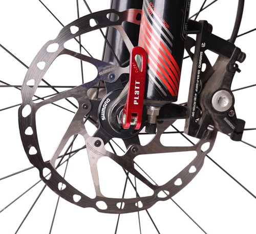 PLATT Bike Wheel Hub Skewers MTB Quick Release Skewers Front and Rear Axle Fit for Road Bike,Mountain Bike,BMX (Red,1Pair)…