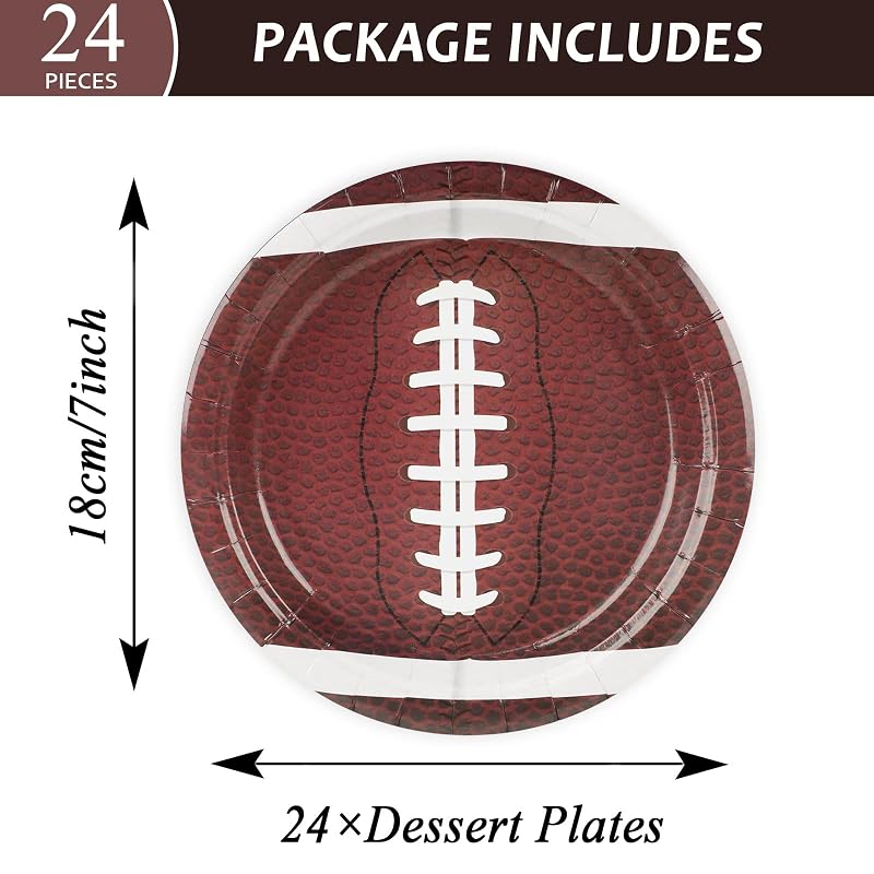 Football Paper Plates 7