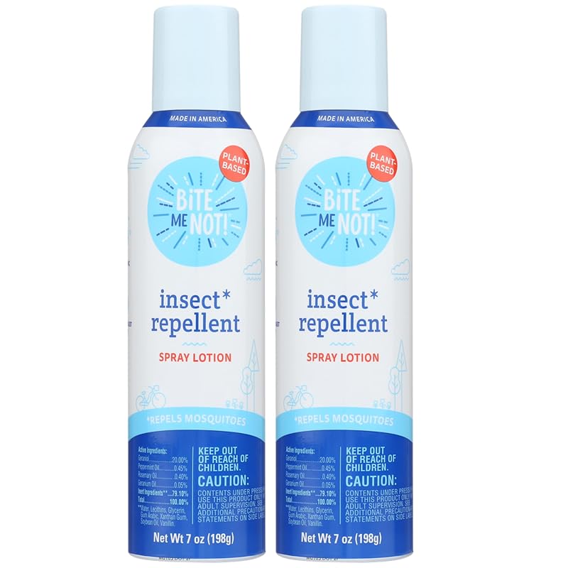 Insect Repellent Lotion 7-Ounce (Pack of 2) Deet-Free with Geraniol