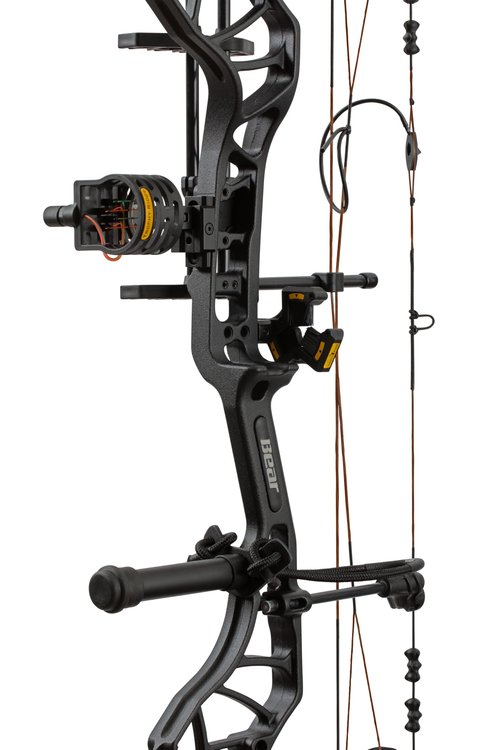 Bear Legit Maxx Ready to Hunt Compound Archery Bow, 70lb. Draw Weight, Right Hand, Black