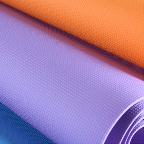 generic Pink Yoga Mat 5mm Thick Anti-Tear High Density Non Slip Exercise Mat with Carrying Strap Hot Yoga Mat for Fitness, Pilates, Stretching, Home Yoga, Gym, Floor, Workouts, 68 X 23 Inch, Blue