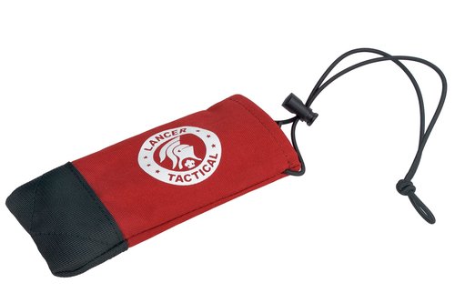Lancer Tactical Airsoft Tactical Airsoft Barrel Cover w/Bungee Cord for Airsoft Guns and Paintball Markers-3 Pack (Red)