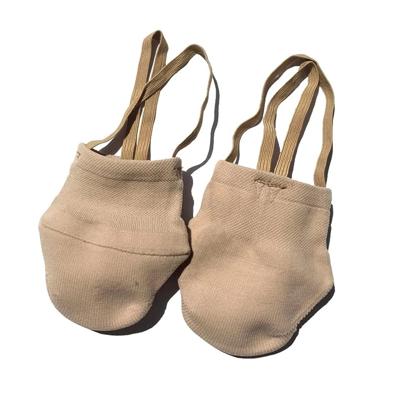 Dance Shoes Half Toe Gymnastics Shoes - Women/Girls, Medium+1 Pair