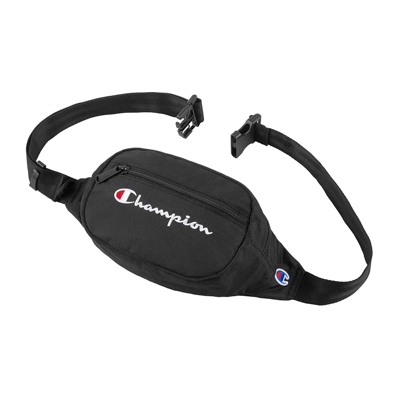 Champion Frequency Adjustable Waist Pack, Black - One Size