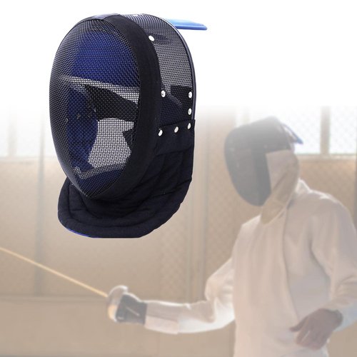 Fancyes Professional Fencing Helmet, Detachable Comfort Sports Face Protection for Apparatus Training, Normal M