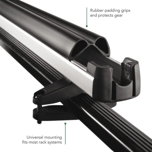 SportRack Groomer Deluxe Ski Carrier, Silver, One Size