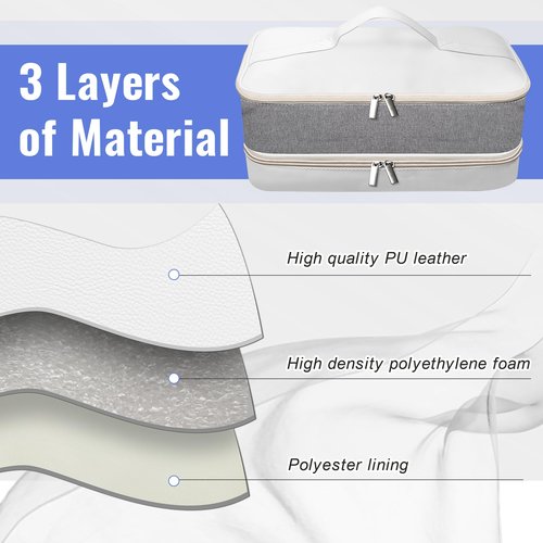 Zhaoyao Case for Shark Flex Style, Travel Case for Dyson Airwrap, Waterproof Durable Beauty Tool Storage Box, Suitable for Multi-accessory Arrangement of Shaper, Hair Curler (White)