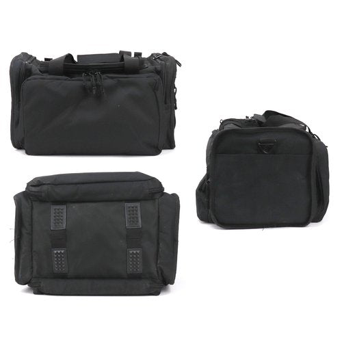 OSAGE RIVER Tactical Range Bag for Handguns and Hunting, Travel Duffel, 18 x 13 x 10 inches, Standard Duty, Black