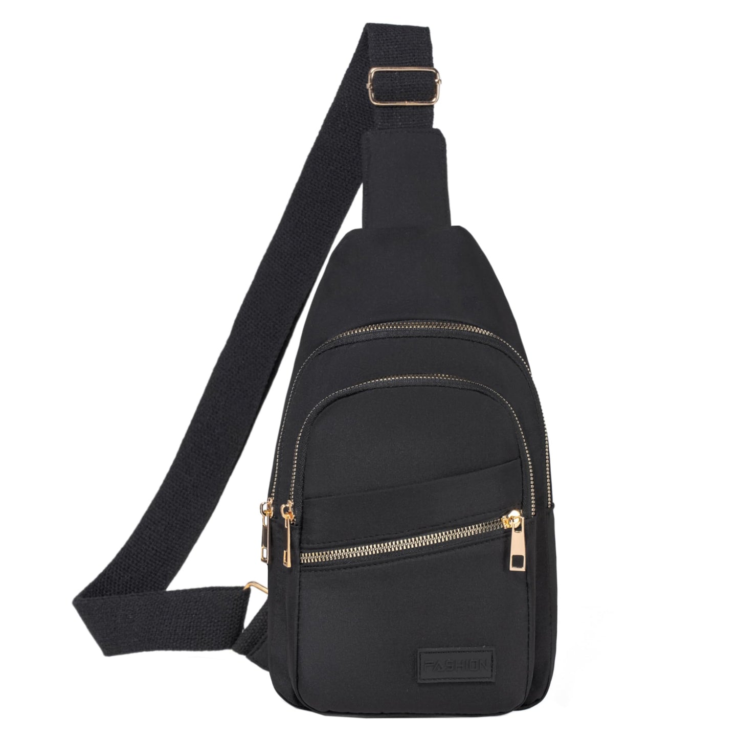 Cross Body Bag Small Sling Bag Crossbody Bags for Women Trendy Fanny Pack Sling Backpack - Black
